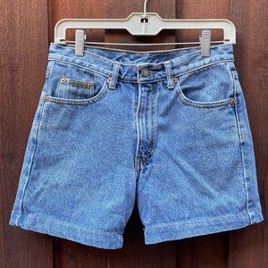 Calvin Klein denim jean shorts double stone wash 5